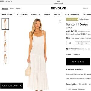 LSPACE Santorini Maxi Dress